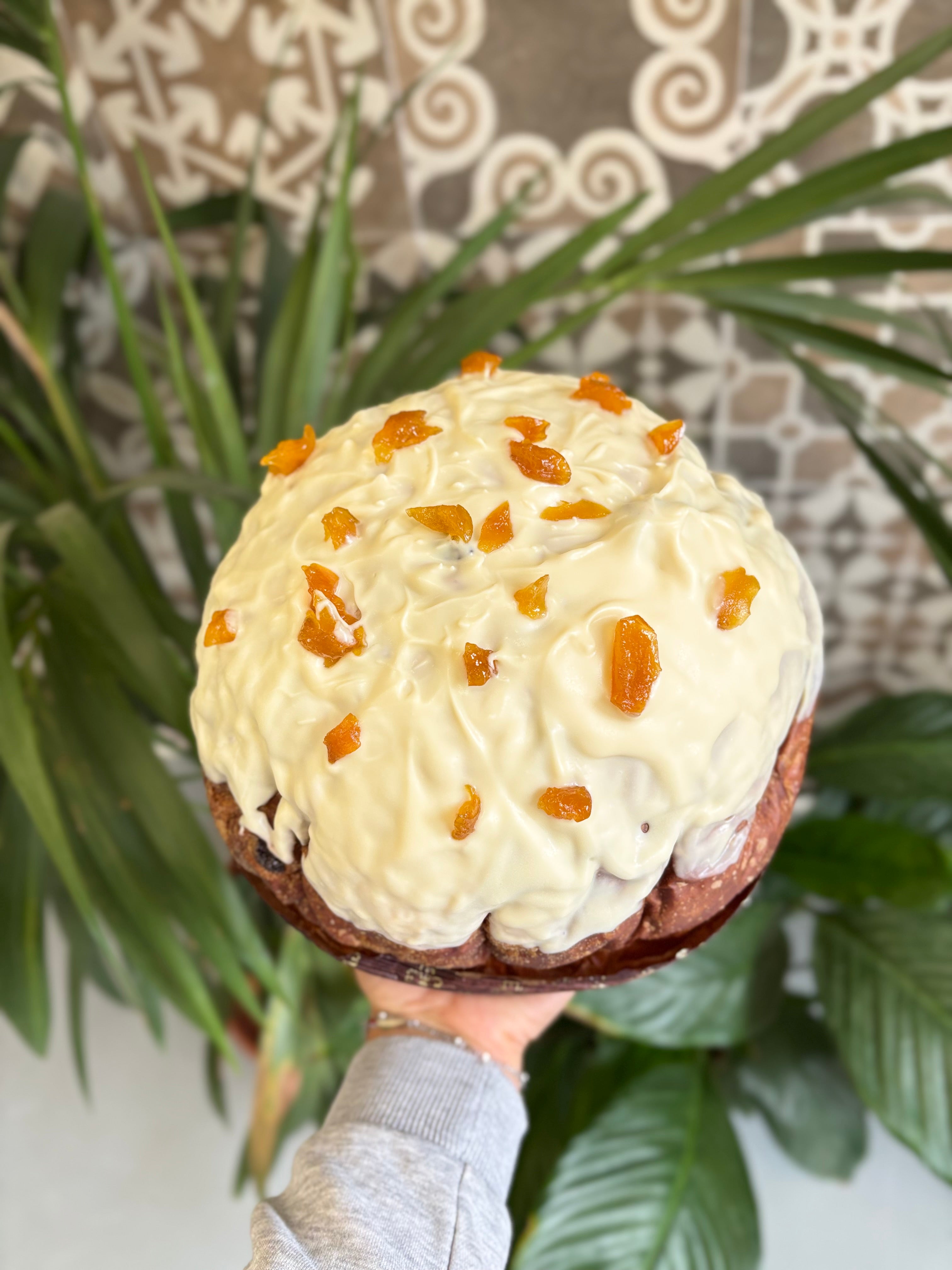 Panettone al albicocca