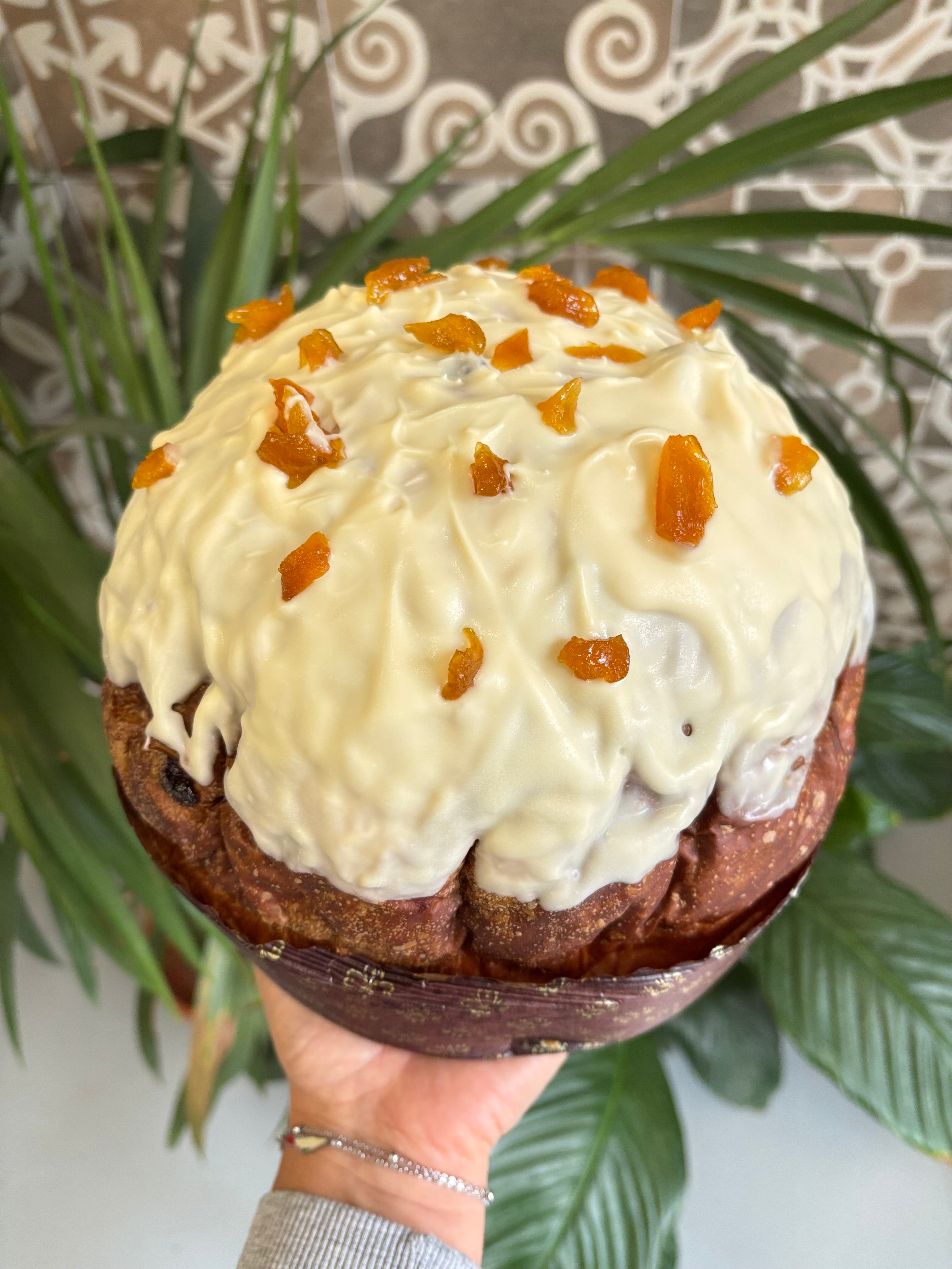 Panettone al albicocca