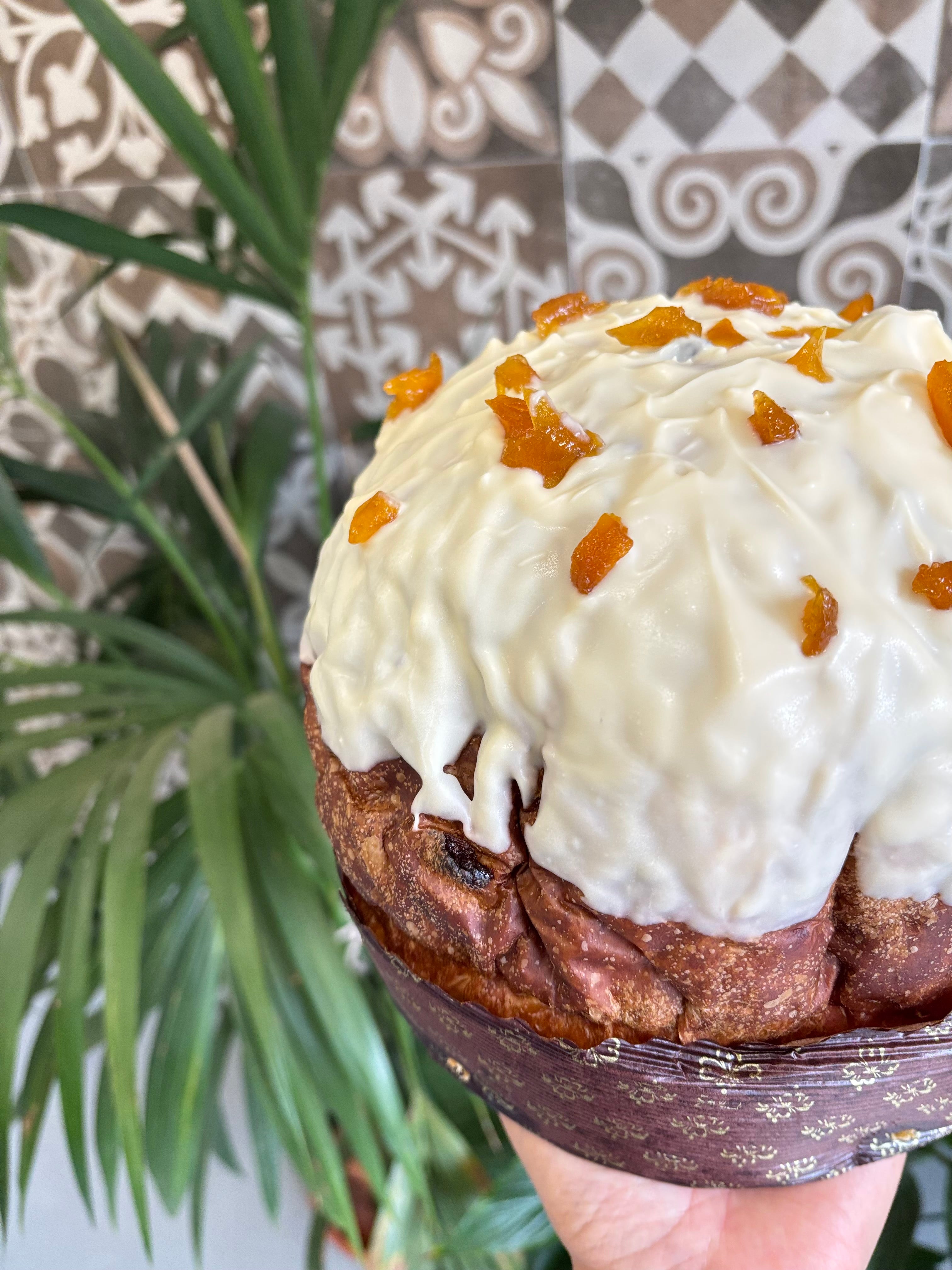 Panettone al albicocca