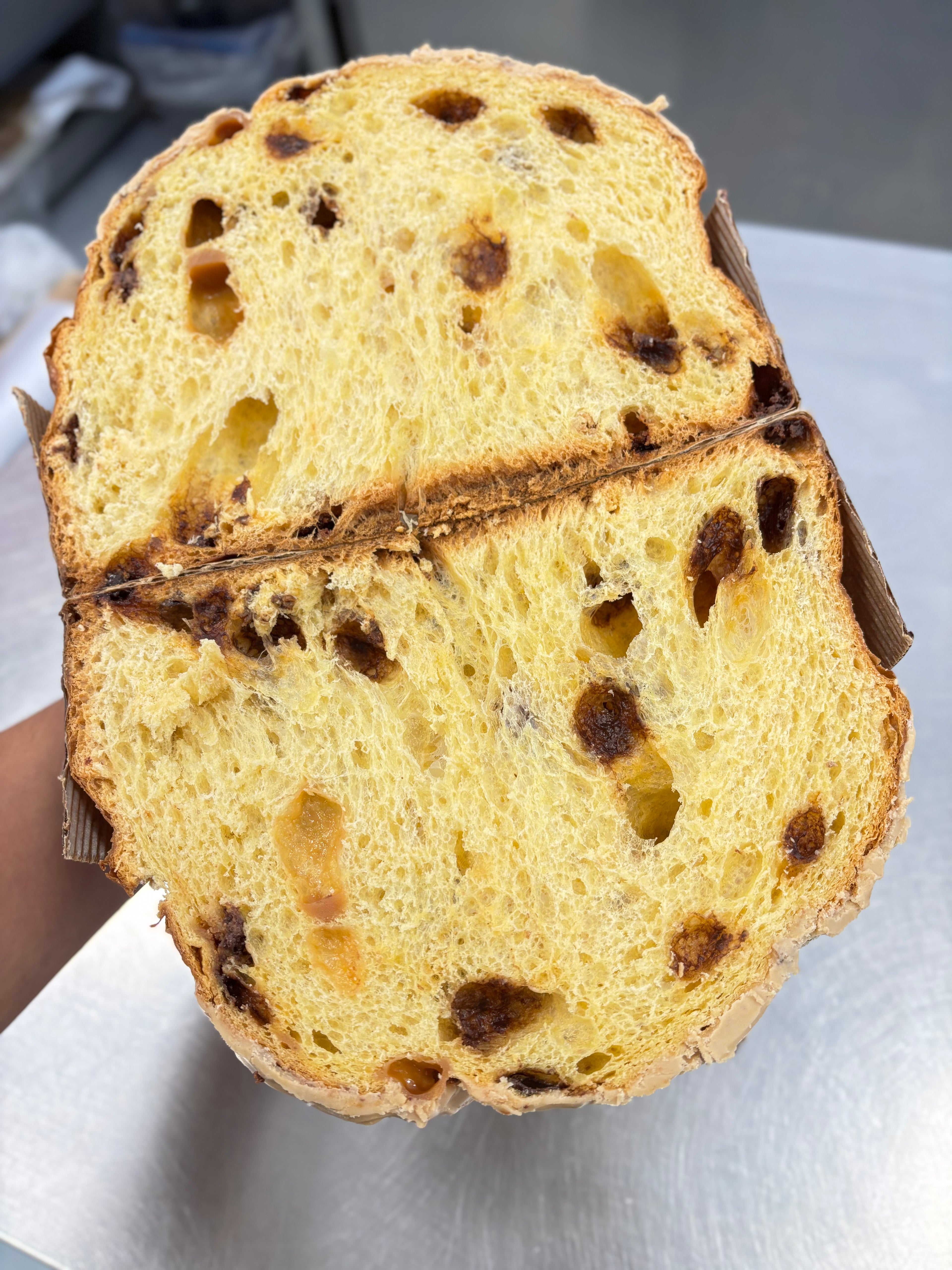 panettoni al caramello salato