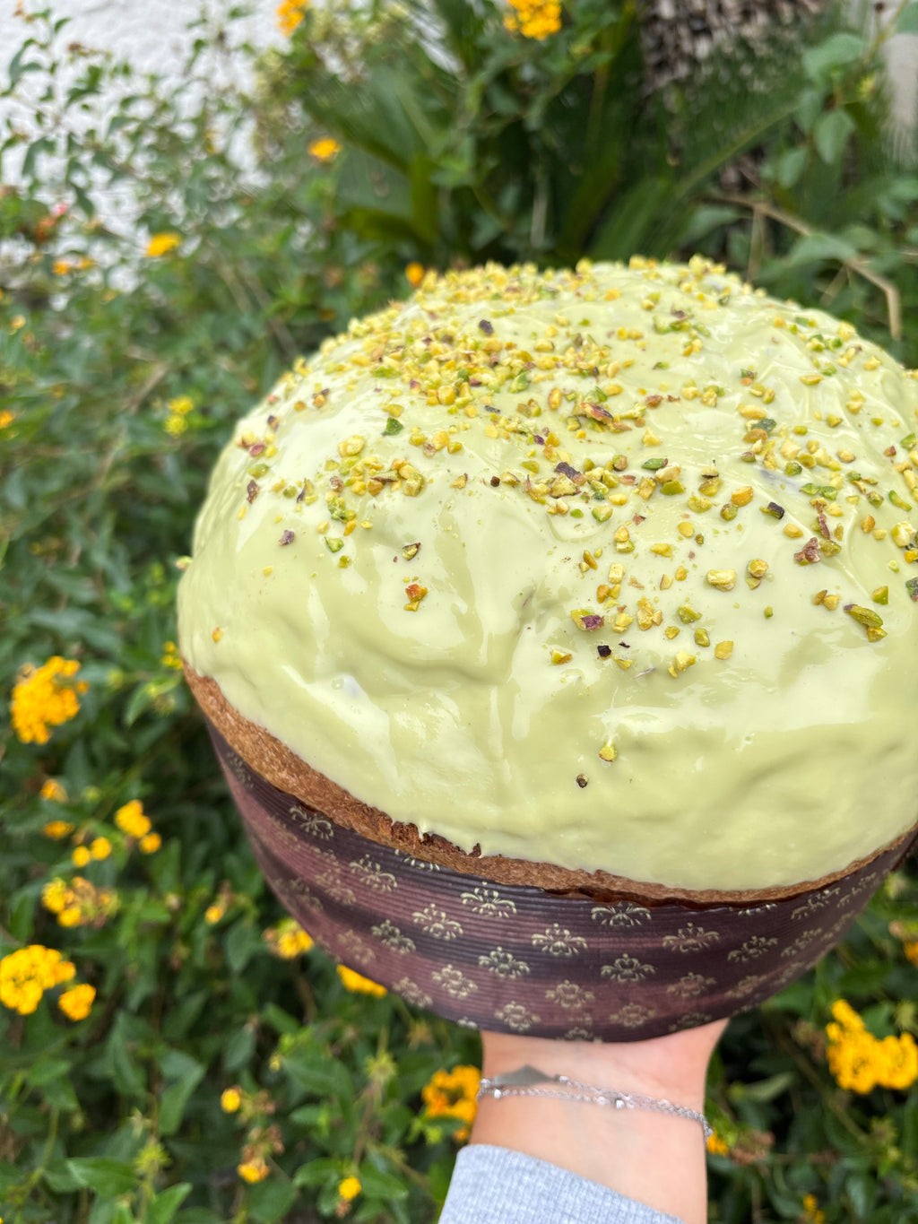 Panettone al Pistacchio