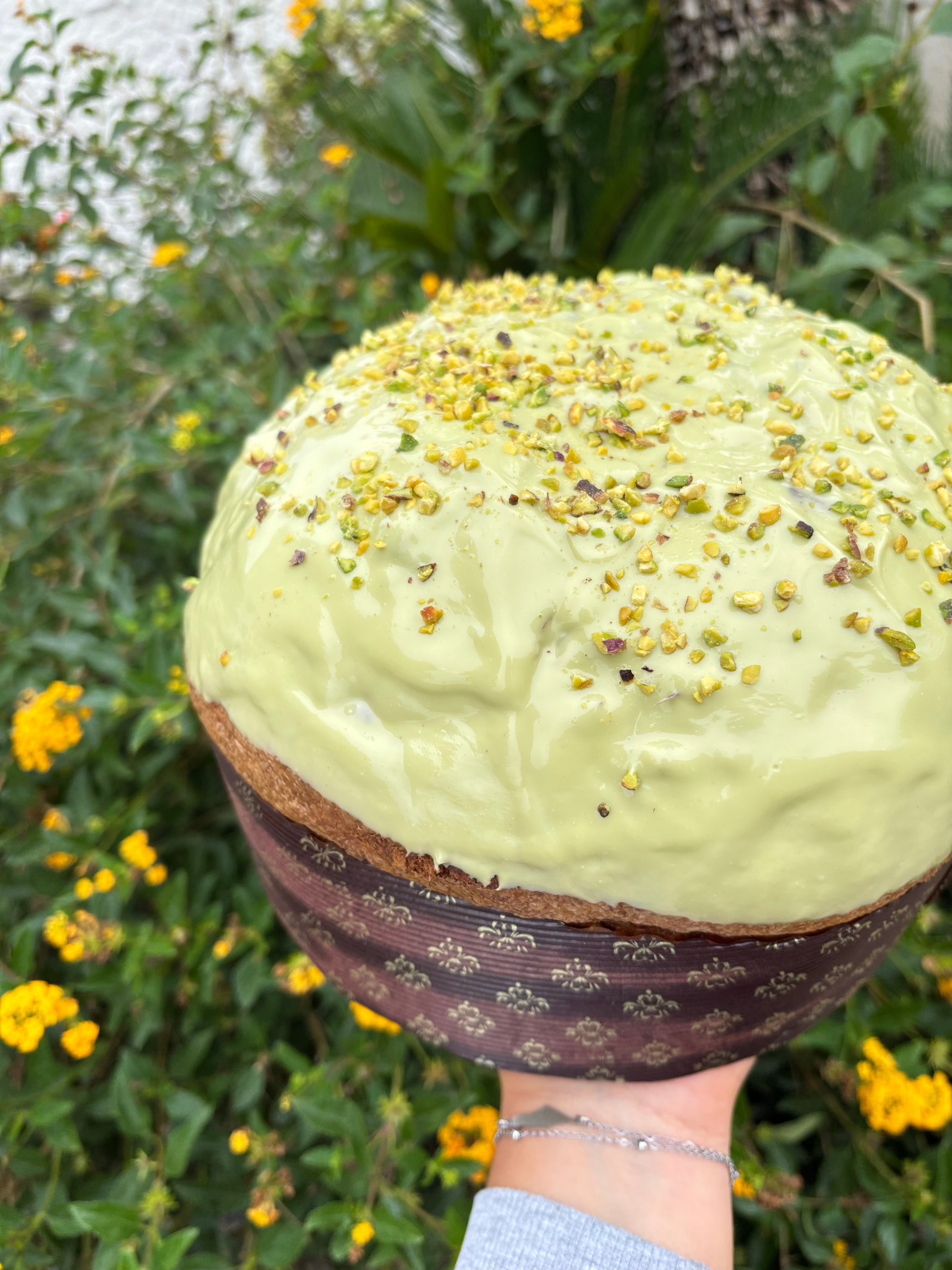 Panettone al Pistacchio