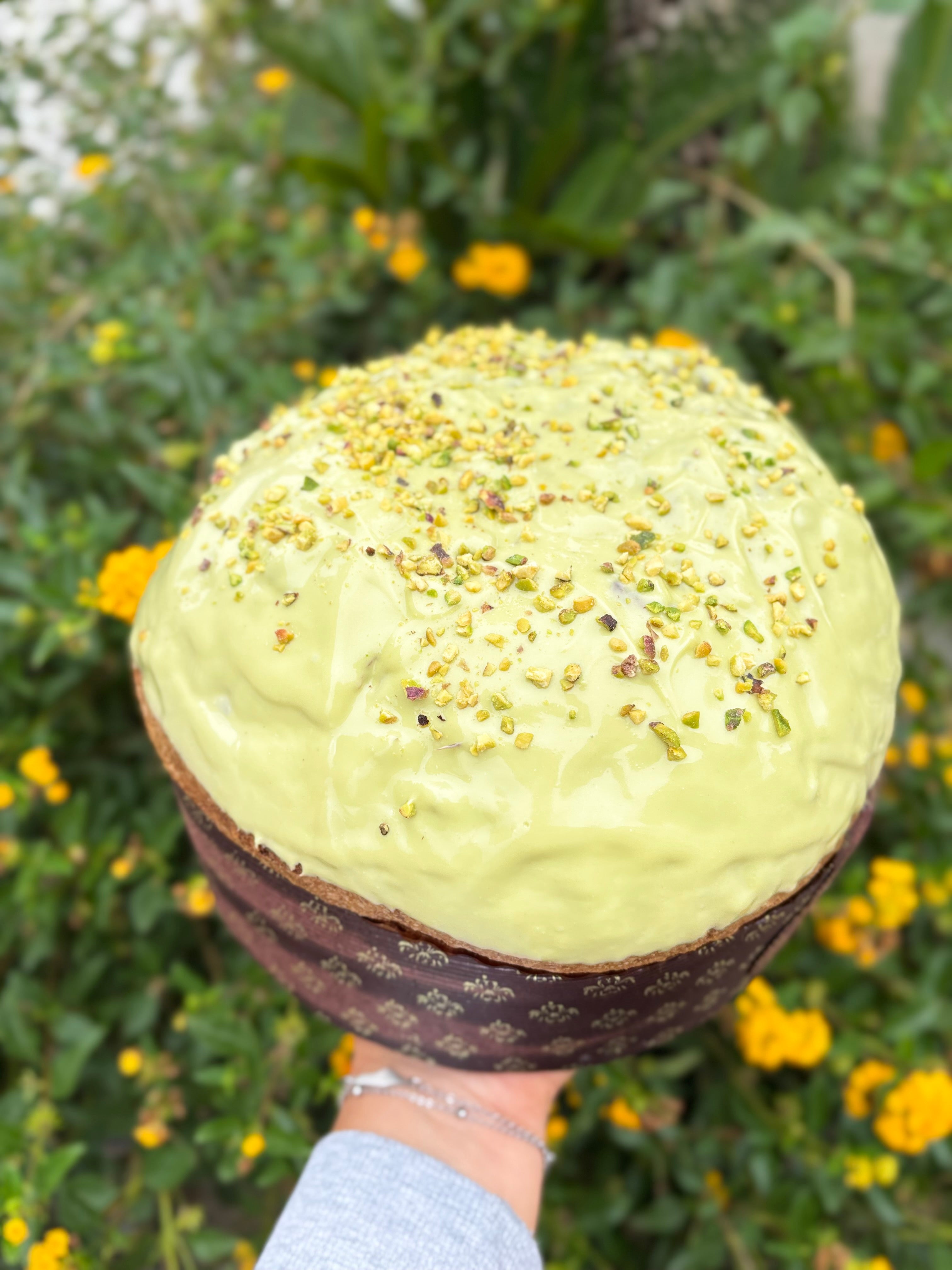Panettone al Pistacchio
