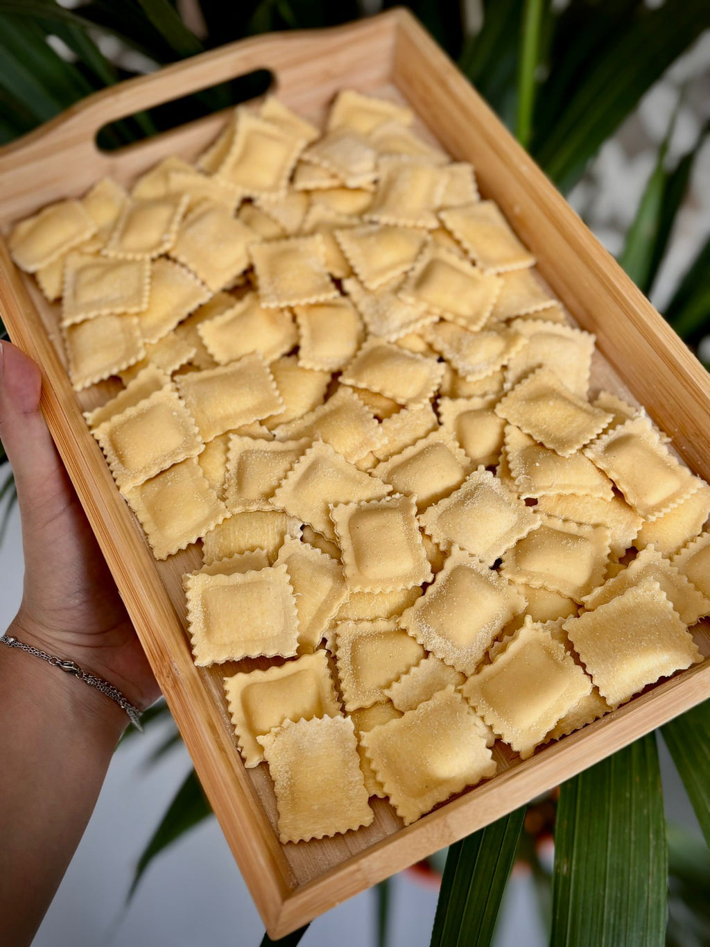 Ravioli salsiccia e provola
