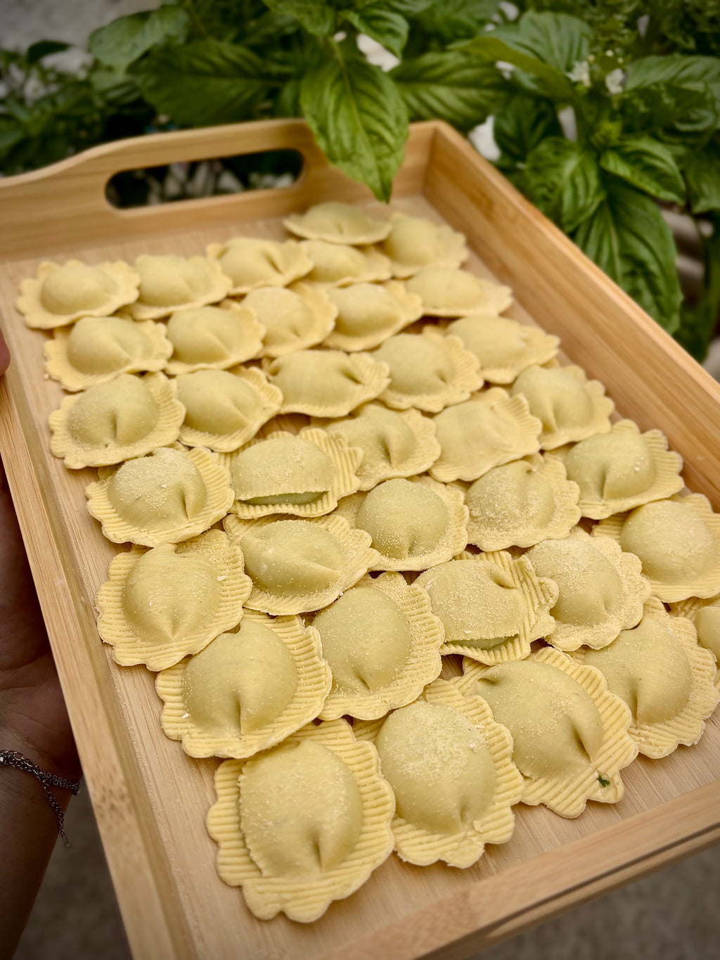 Ravioli burrata e limone
