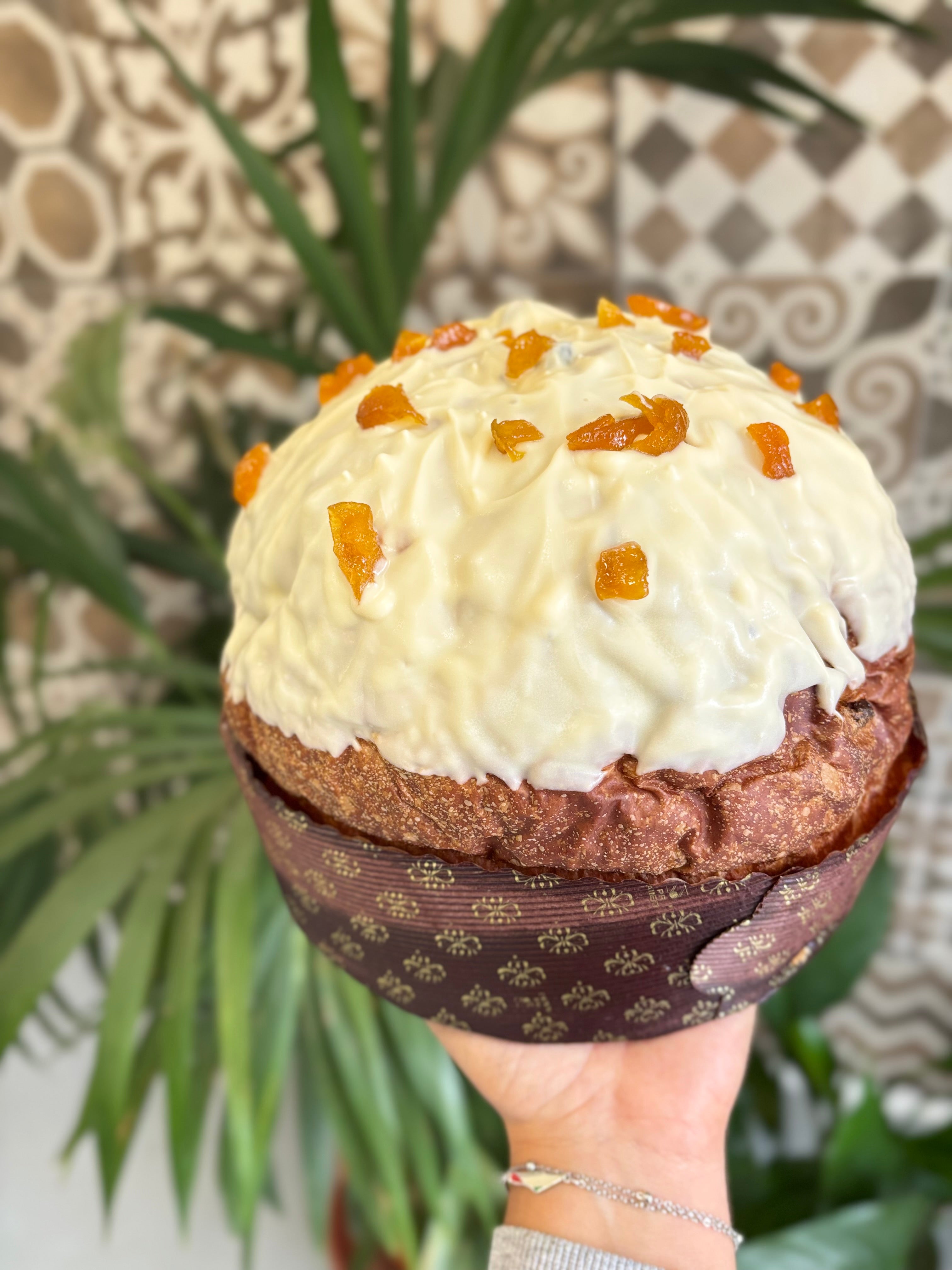 Panettone al albicocca