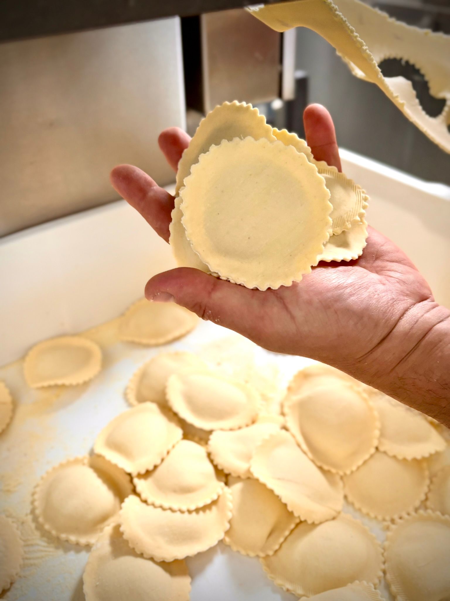 Ravioli burrata e limone