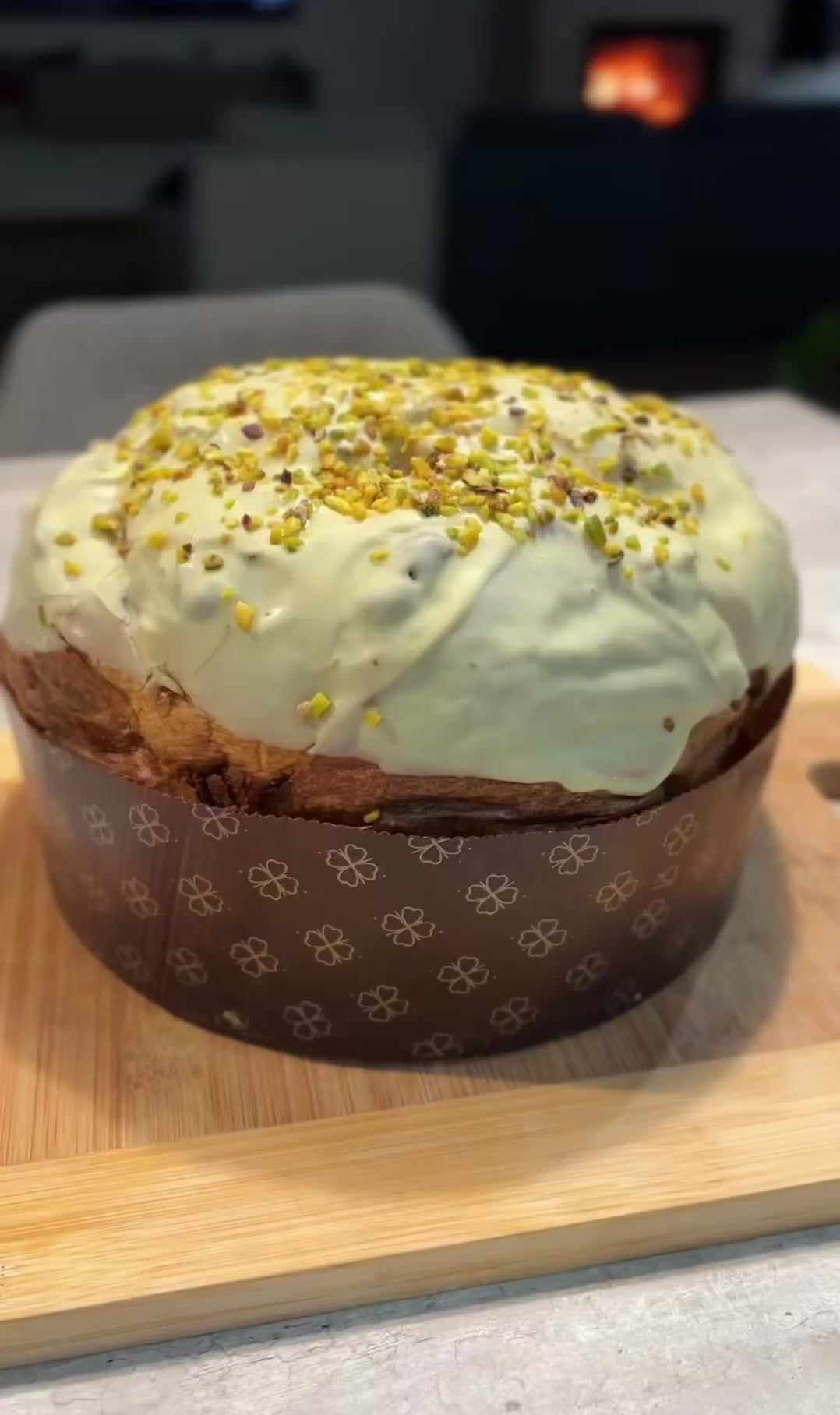 Panettone al Pistacchio