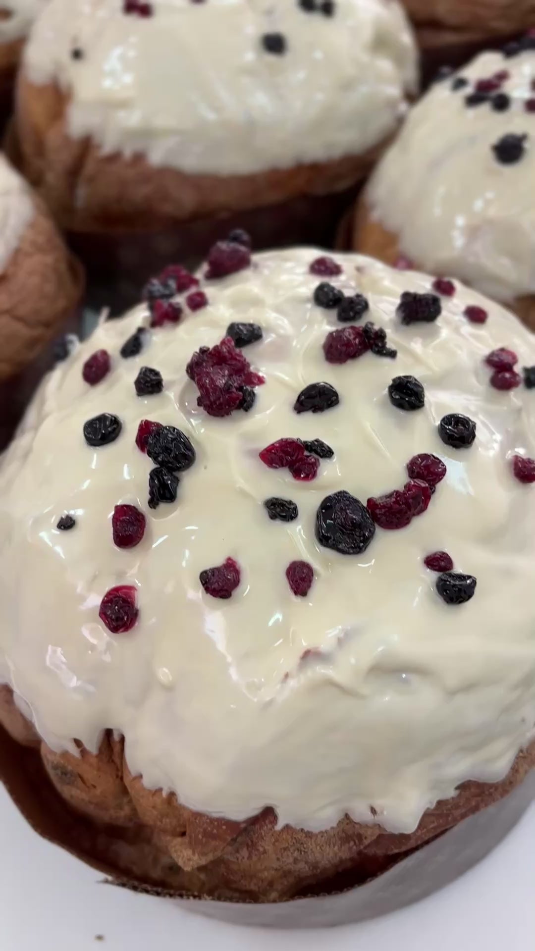 Panettone ai frutti di bosco con l’impasto integrale