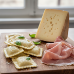 Ravioli prosciutto e formaggio