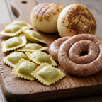Ravioli salsiccia e provola